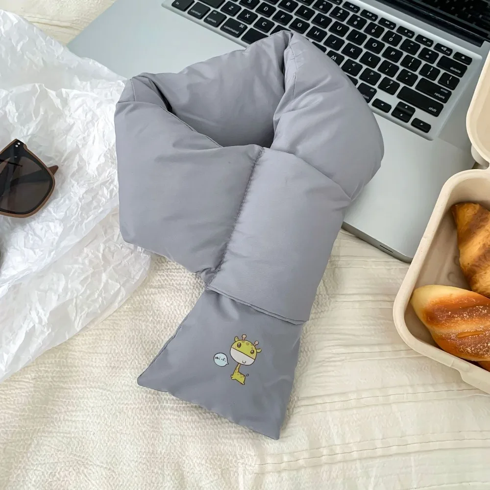 

Сплошной цвет, зимний шарф с крестом, ветрозащитный, сохраняющий тепло, пуховый хлопковый шарф, утолщенные аксессуары для одежды, теплый теплый шарф для езды на велосипеде