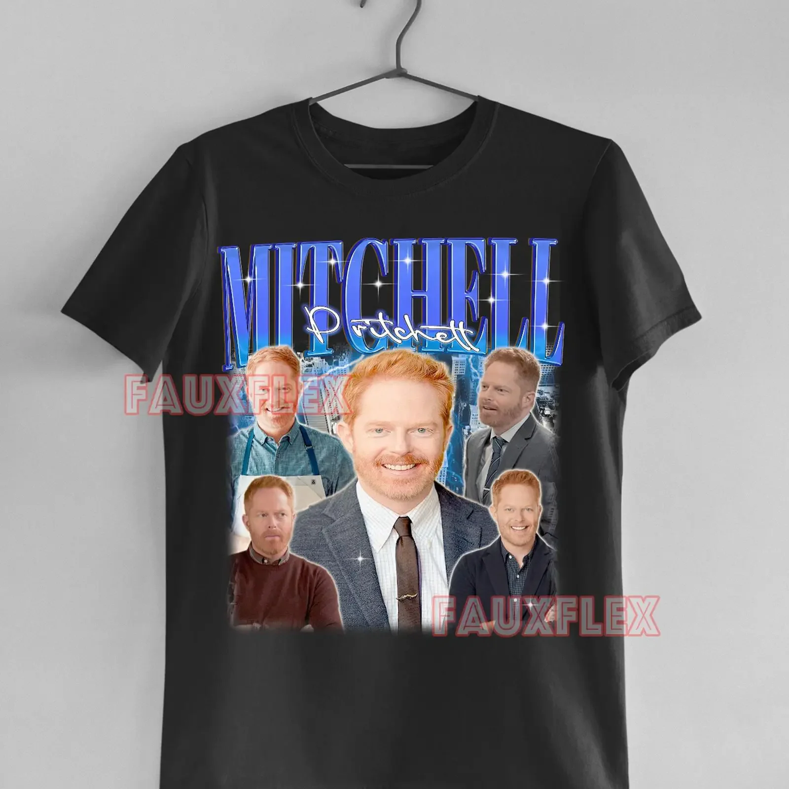 Vintage Mitchell Pritchett T Shirt Retro Modern Family Sitcom Character Fan Casual Merch  vintage Washed graphic Breathable