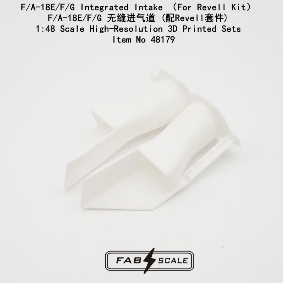 FAB FA48179 1/48 F/A-18E/F/G Integrated Intake(For Revell Kit) 3D Printed Parts
