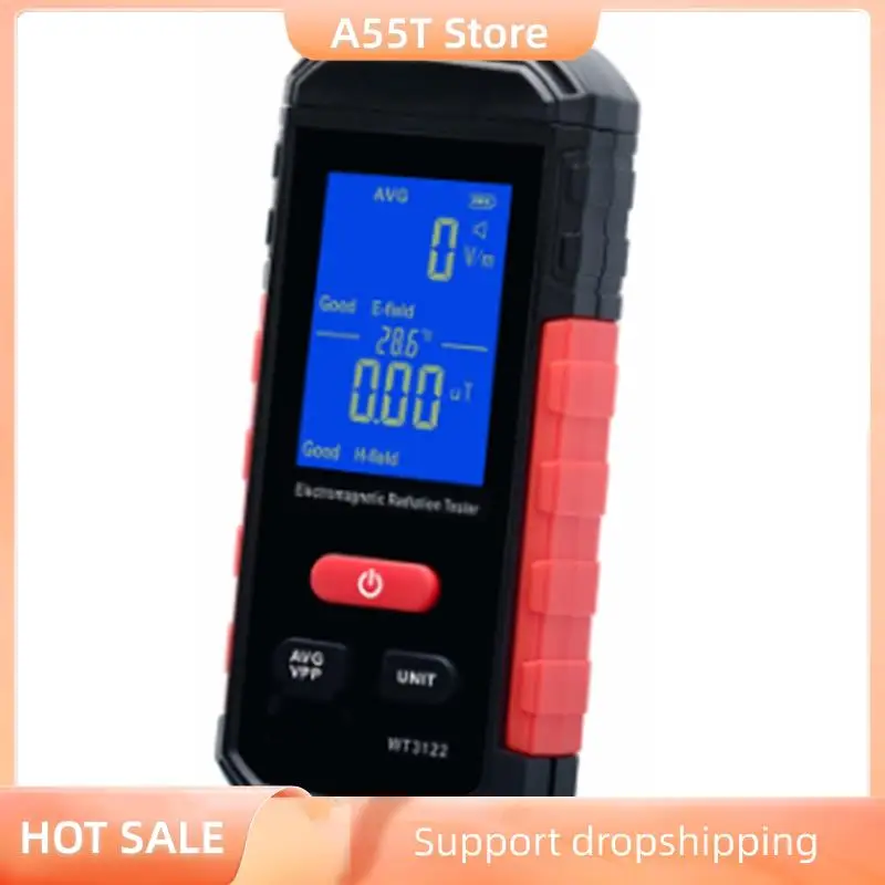 A55T Electromagnetic Field Radiation Detector Electromagnetic Wave Radiometer WT3122 Radiation Tester