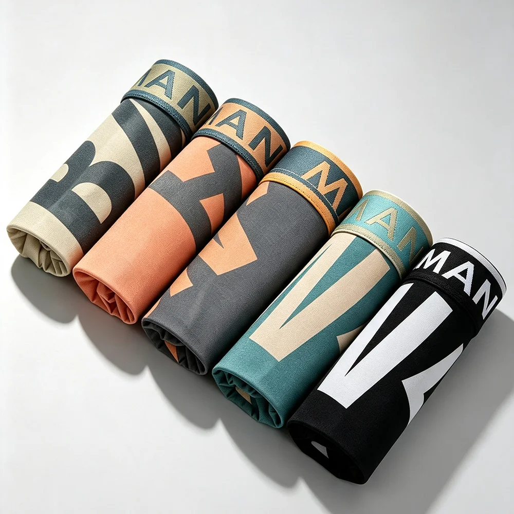 Boxer Brief Pack Cotton - سراويل داخلية قطنية للرجال بدون خياطة