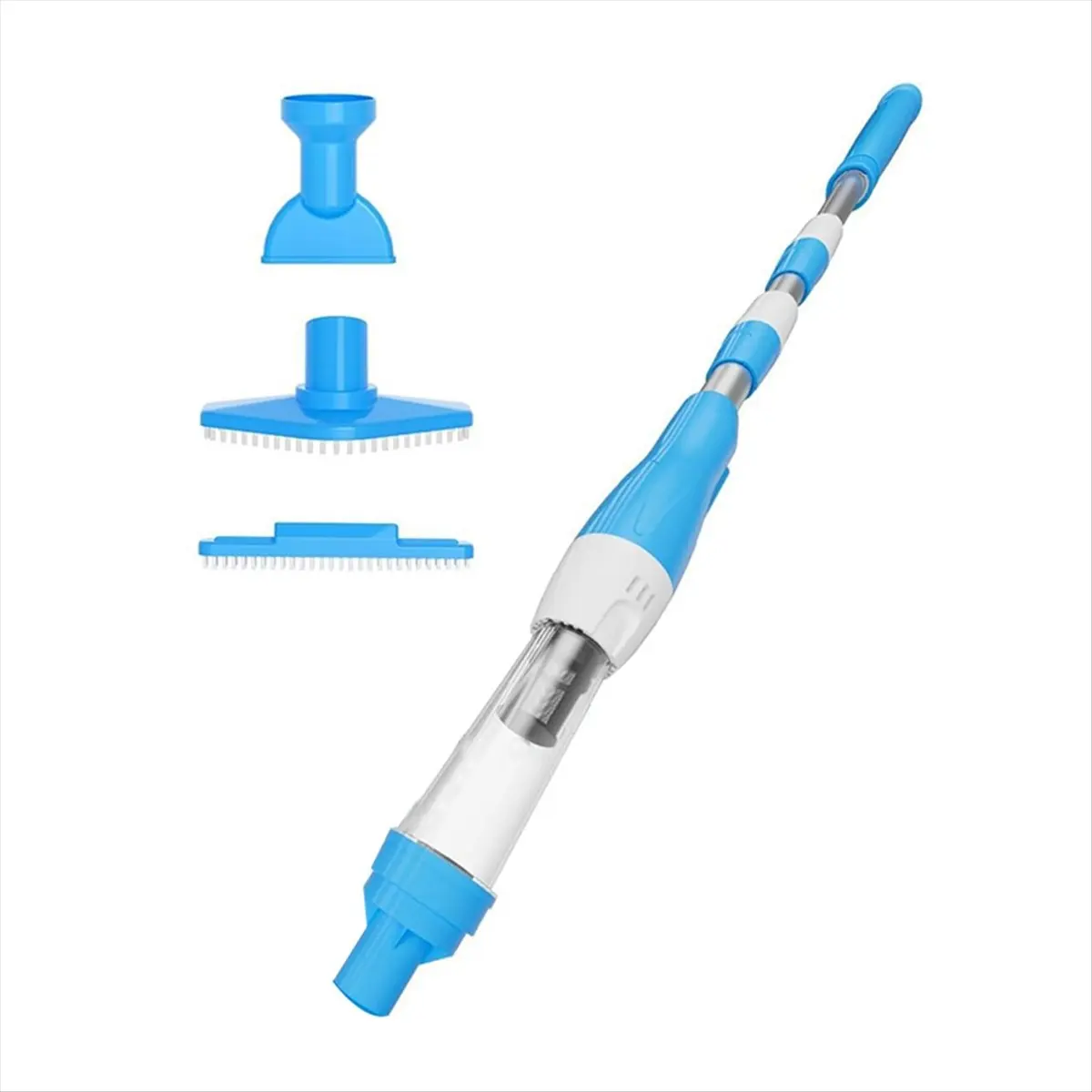A58Z 3in1 Cordless Rechargeable Pool Vacuum,Handheld Pool Cleaner Ideal for Spas, and Small Pools for Sand Debris(Eu)