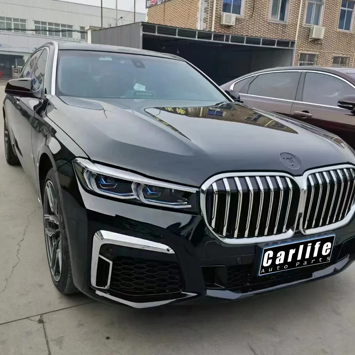 High quality car bumpers body kit for BMW 7 SERIES F02 2009-2015 upgrade to G12 2019-2021 style.