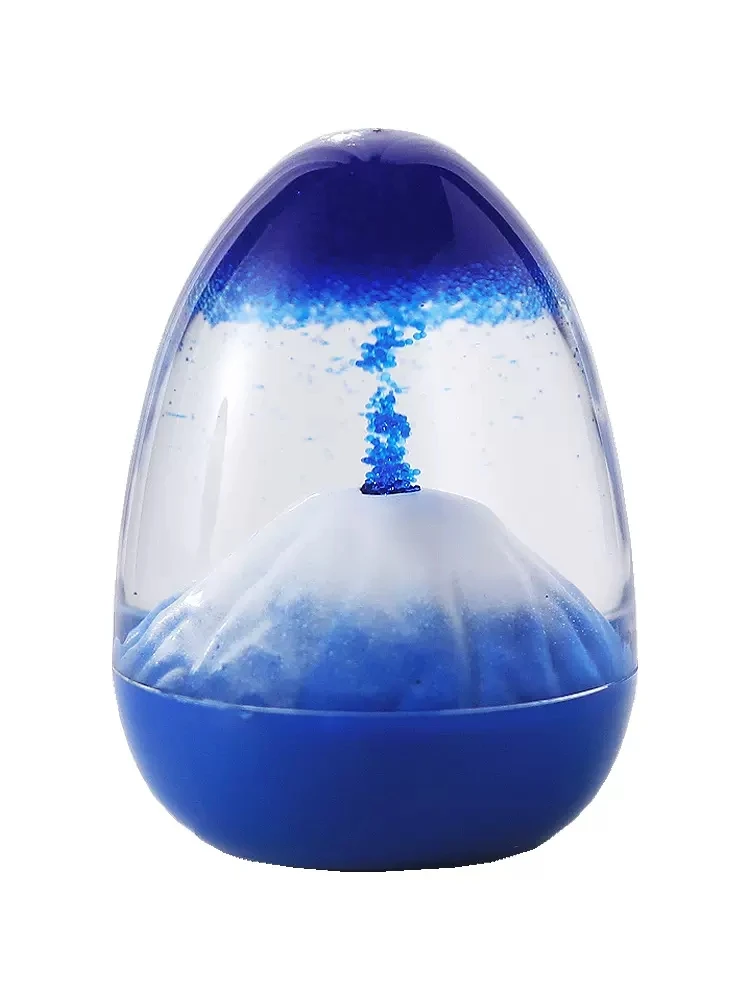 

Volcanic eruption hourglass timer liquid water drop oil decoration individual creative birthday children simple modern gift