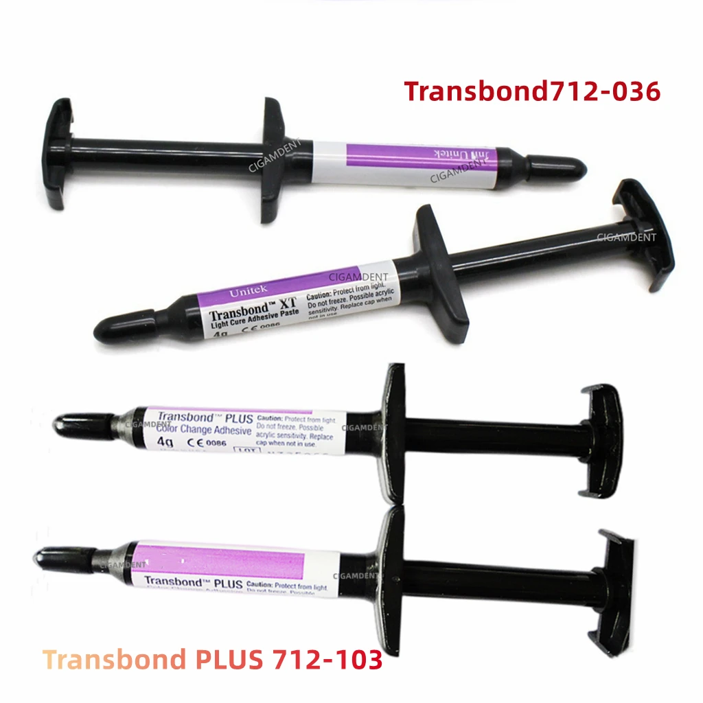 Transbond XT 3M Unitek Klej dentystyczny Light-Cure Bond Klej do zębów do wspornika Fornir porcelanowy Podkładka stomatologiczna