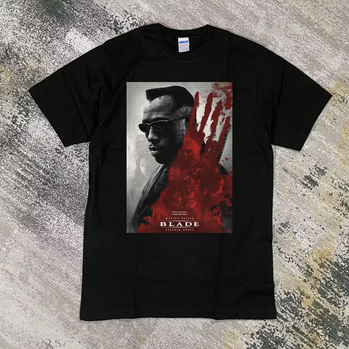 Camiseta de película de Halloween de Horror de vampiro Snipes de Blade