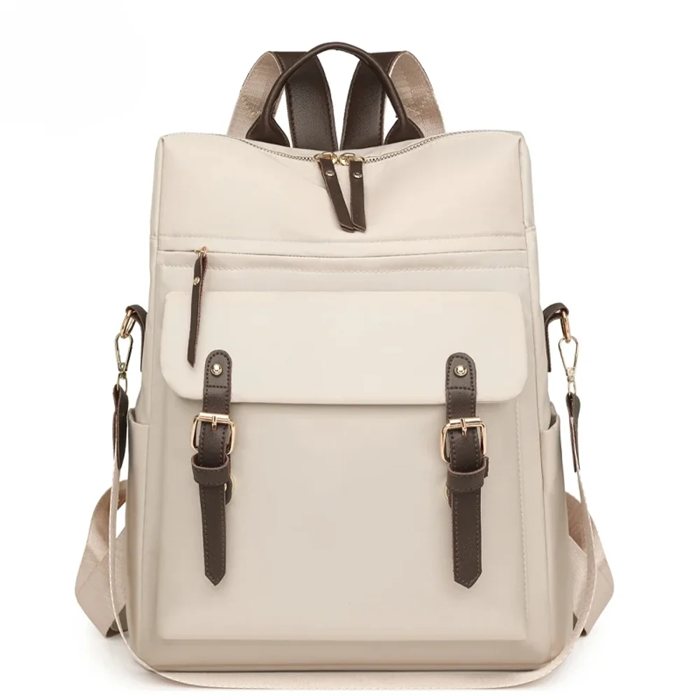 

Fashion Rucksack Women Shoulder Bag High Quality Waterproof Nylon Back Pack Purse Large Capacity Backpack for College Students