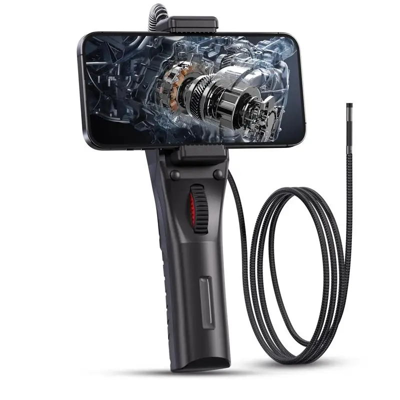 C1 Automotive Tools Endoscope Camera 2 Way Steering Camera 6.2MM/8.5MM Car Inspection Camera Auto Endoscope For Android & Apple