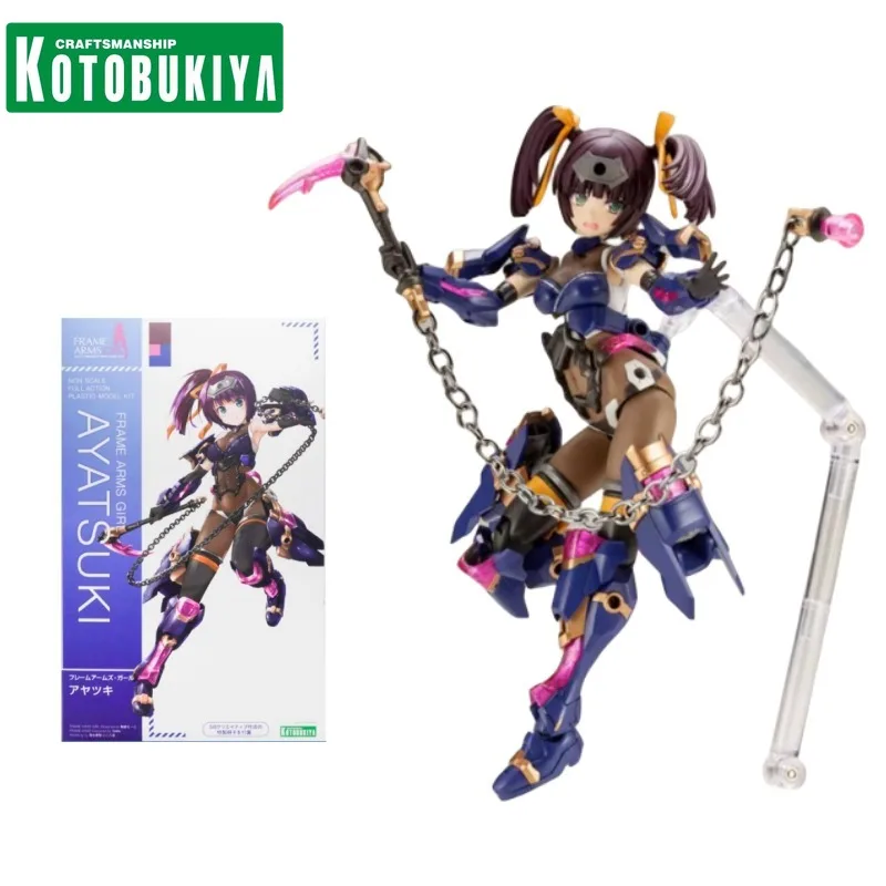 In Stock KOTOBUKIYA Original Anime Figure FAG FG094 FRAME ARMS GIRL Mobile Suit Girl AYATSUKI Collectible Ornaments Model