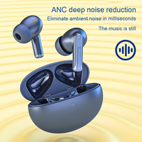 ANC & ENC TWS Wireless Bluetooth 5.1Earbuds Digital Display Noise Cancelling TWS Earphone for Motorola Razr 2022 Honor 4 Play