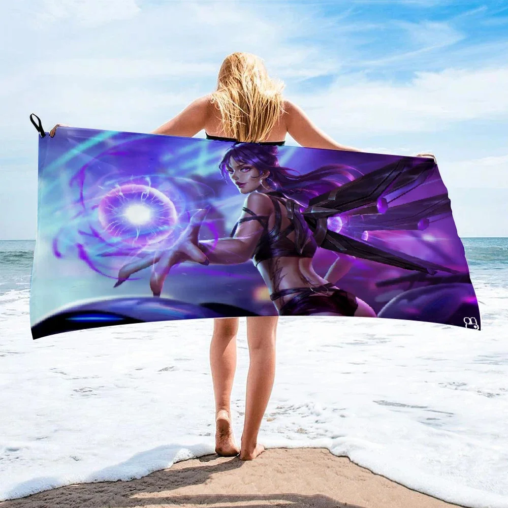 Legends Microfiber Bath Towel beach towel female silk printed long skirt wrapped bikini covered sunscreen blanket