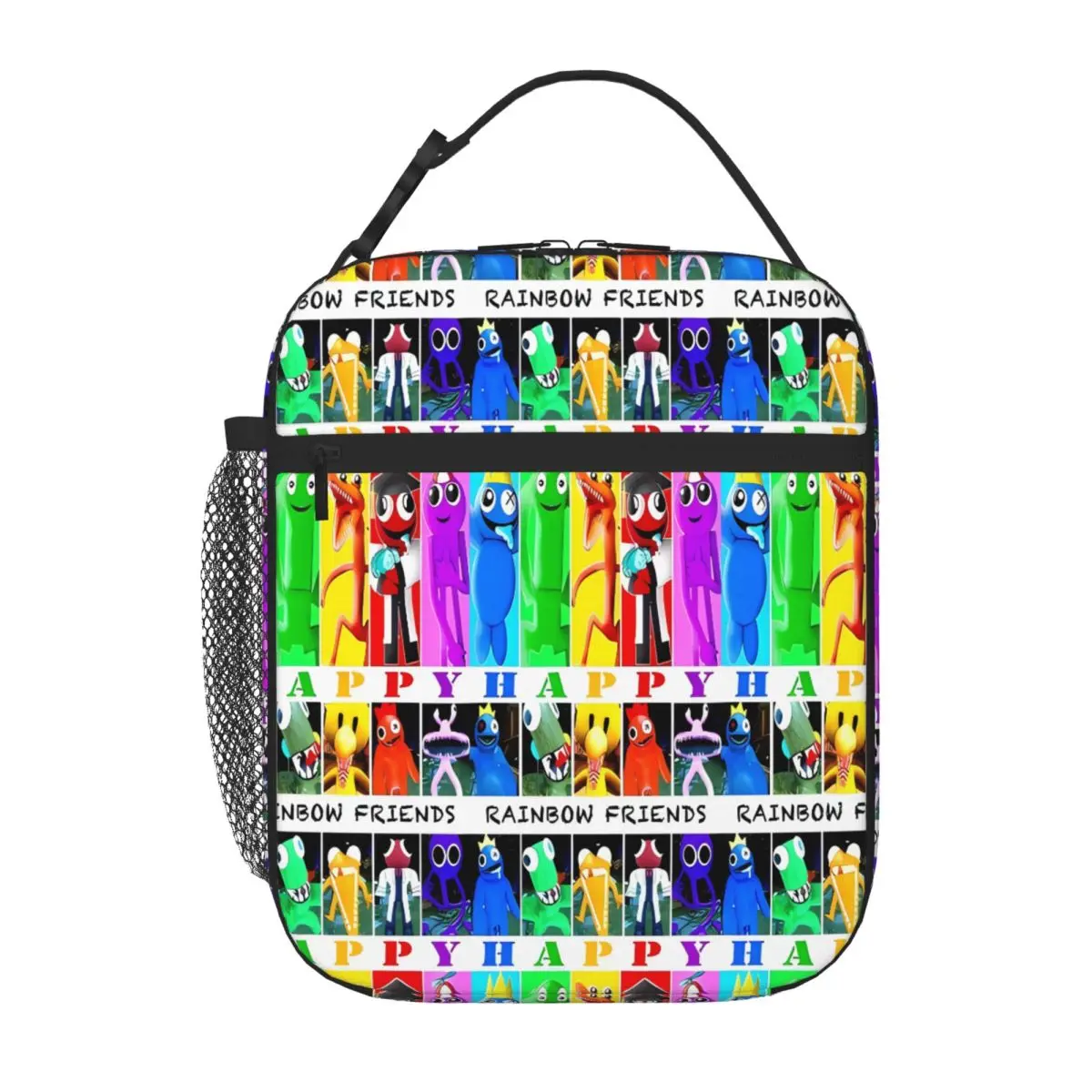 Bestselling Rainbow Friends Happy Happy Elegant Small Lunch Bag Outdoor Sports Work Lunch Bag