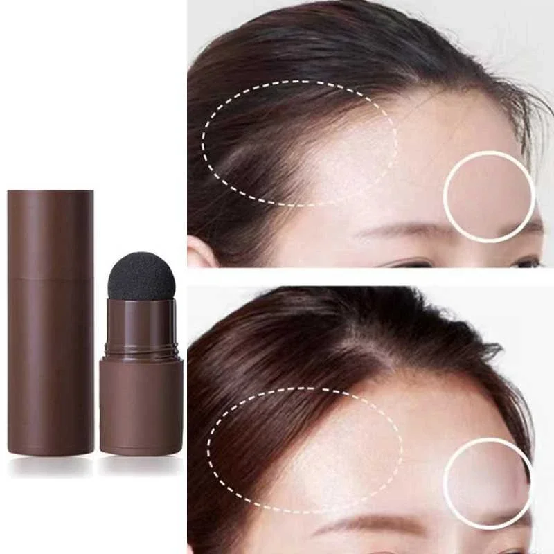 HairLine Powder Waterproof HairLine Root Cover Up Natural Black Brown Eyebrow Contour Stick Root Edge Shadow Filling Powder