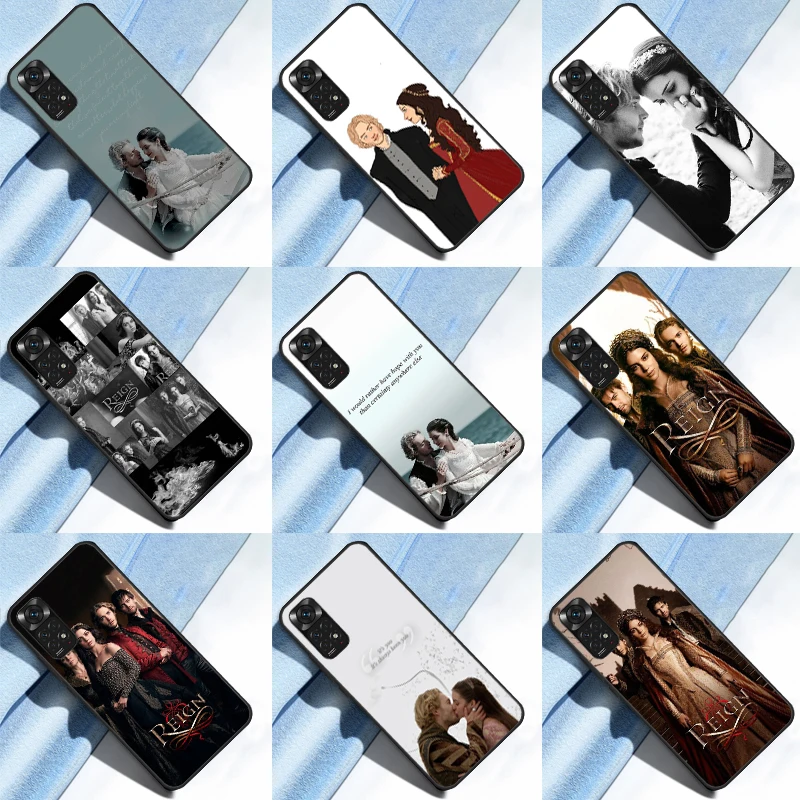 TV Series Frary Reign Case For Xiaomi Redmi Note 12 Pro 8 9 10 11 Pro Note 12S 11S 10S 9S Redmi 12C 9C 10C Cover