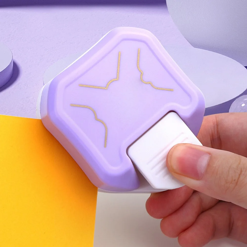 Manual Use Corner Rounder Multi Function Portable Size Hand Chamfer Tool Smooth Cutting Light Weight Paper Corner Punch