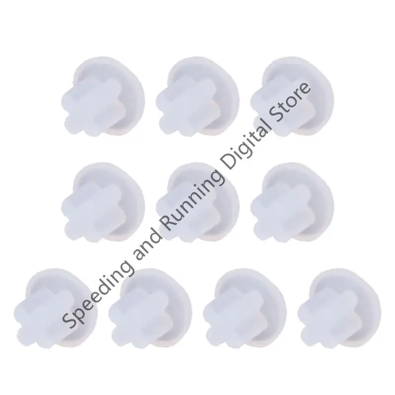 10 pz 3.5mm Silicone Cuffia Jack Foro Tappo Antipolvere Audio Microfono Interfaccia Tappo Del Computer Portatile Antipolvere copertura