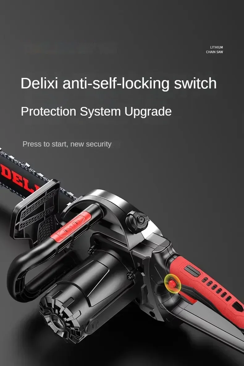 220V High Power Electric Chain Saw for Cutting Trees Handy for Home Use and Woodworking