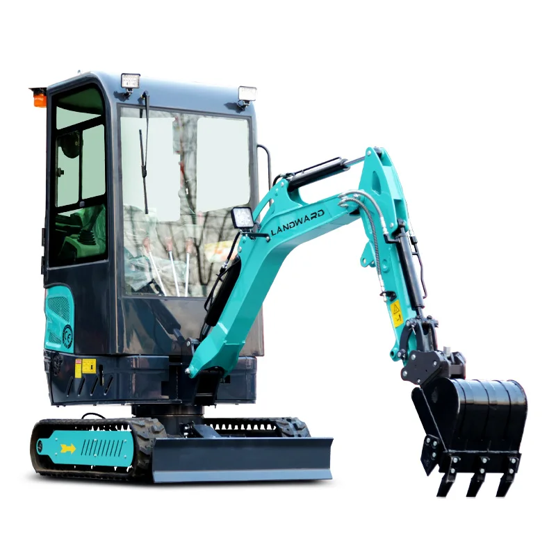 Agriculture Orchard Excavator 1.6 Tons Mini Excavator KUBOTA Engine Home Use Small Diesel Electric Excavator Euro 5 Customized
