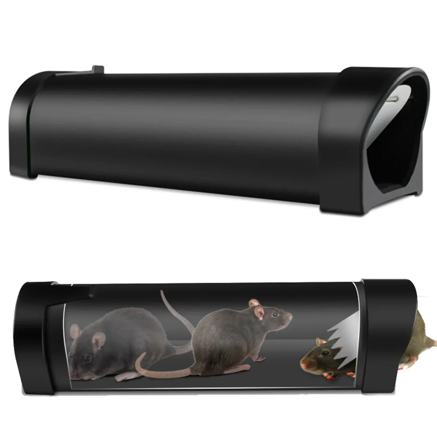 Rodent Zapper Rat Mice Mouse Trap Humane Mouse Trap Catch and Release Mouse Traps Mousetrap Catcher Capture Cage Indoor Outdoor