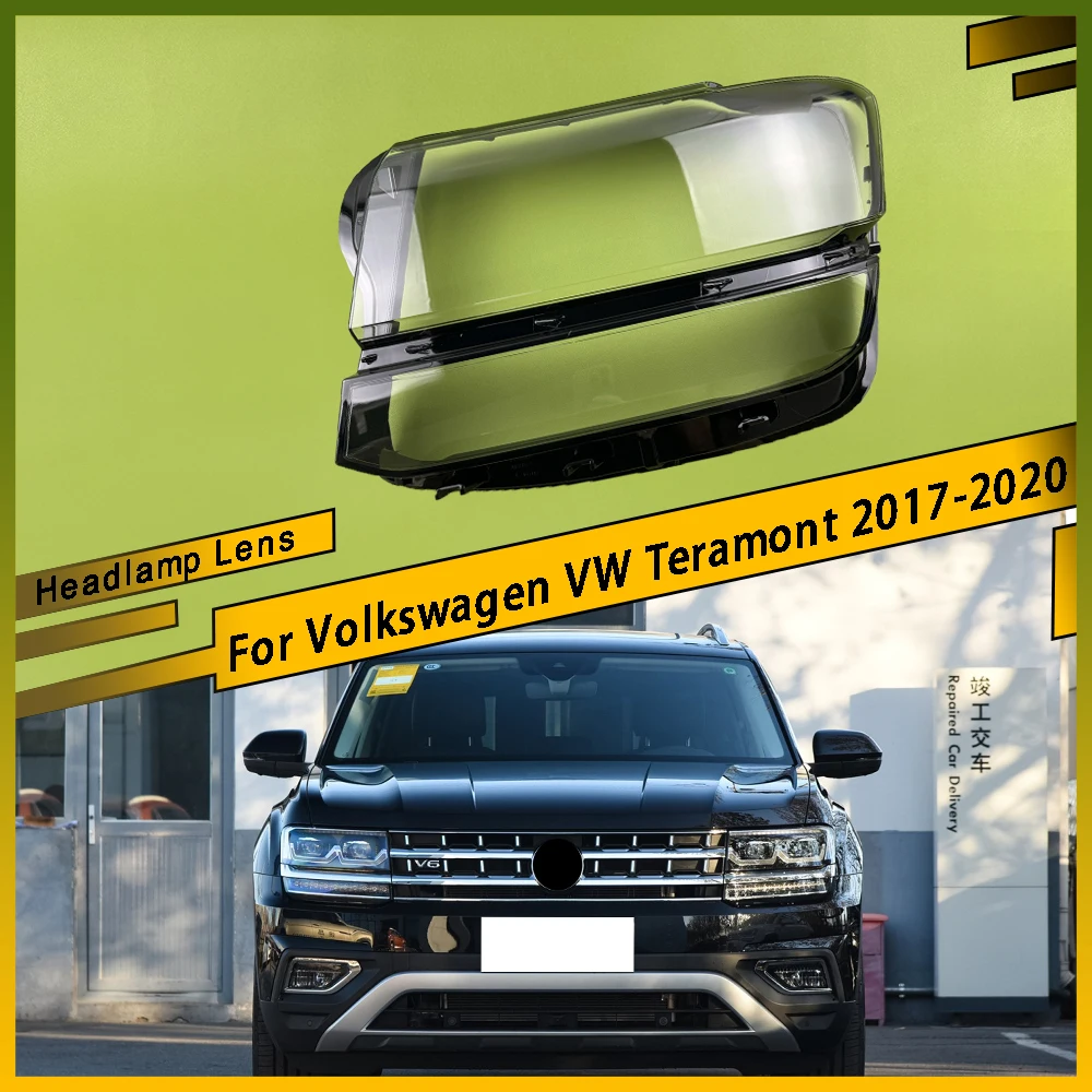 

For Volkswagen VW Teramont 2017 2018 2019 2020 Auto Transparent Headlamp Cover Headlamp Lens Shell Replace Original Lampshade
