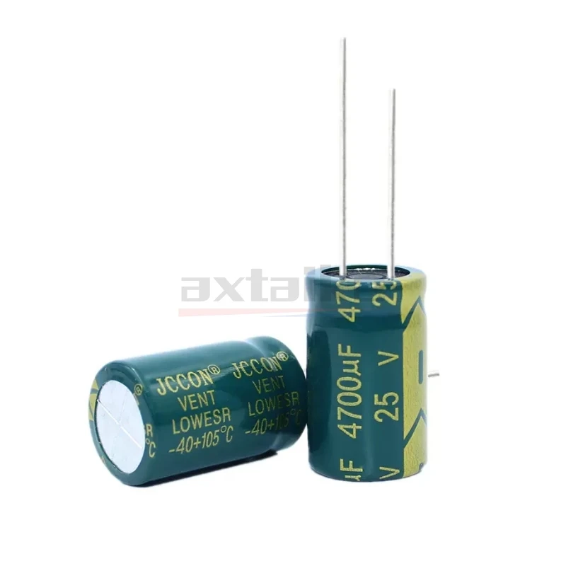 Imagem -03 - Capacitor Eletrolítico de Alumínio de Alta Frequência e Baixo Esr 4700uf 10v 16v 25v 35v 50v 63v 10*25 13*25 16*25 18*25 18*35 22*40 mm