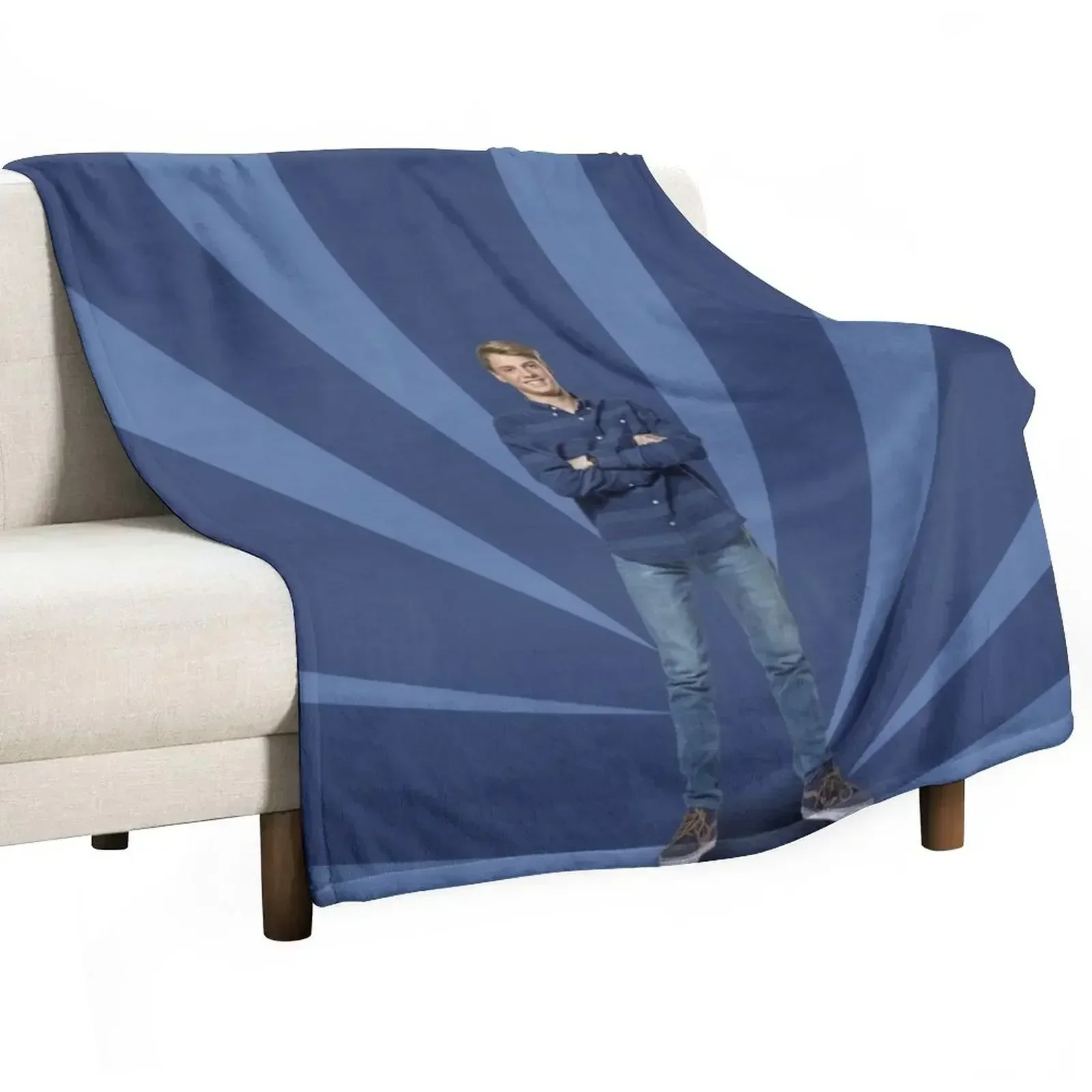 

Henry Hart - Heroic Throw Blanket Loose Picnic Luxury Blankets