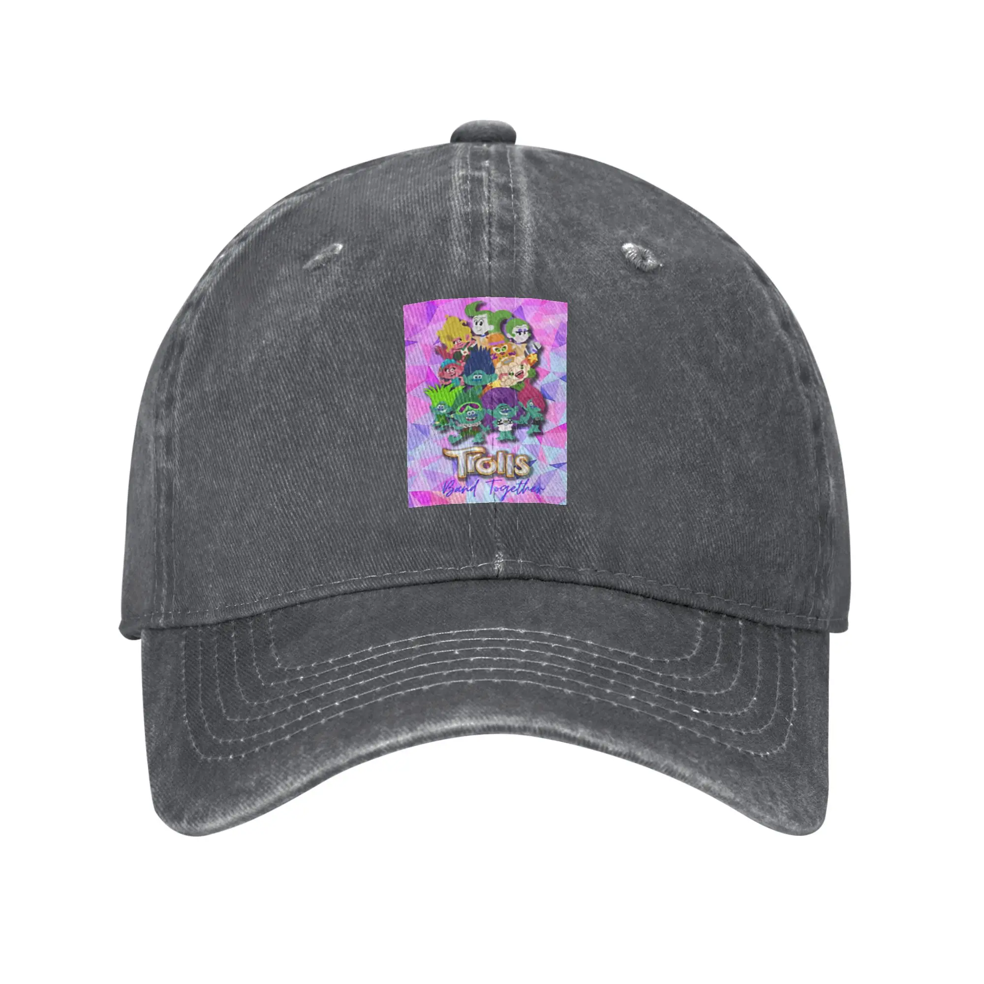 Fashion Trolls Band Together Brozone baseball cap  Camping Hats For Men
