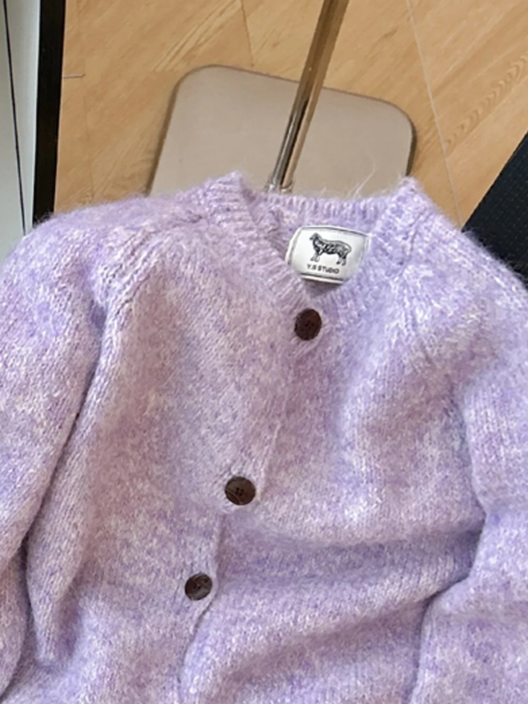 Los gebreide trui jas enkele knoop garen rond Ne dames herfst winter nieuwe Sle Lazy Sle bovenkleding