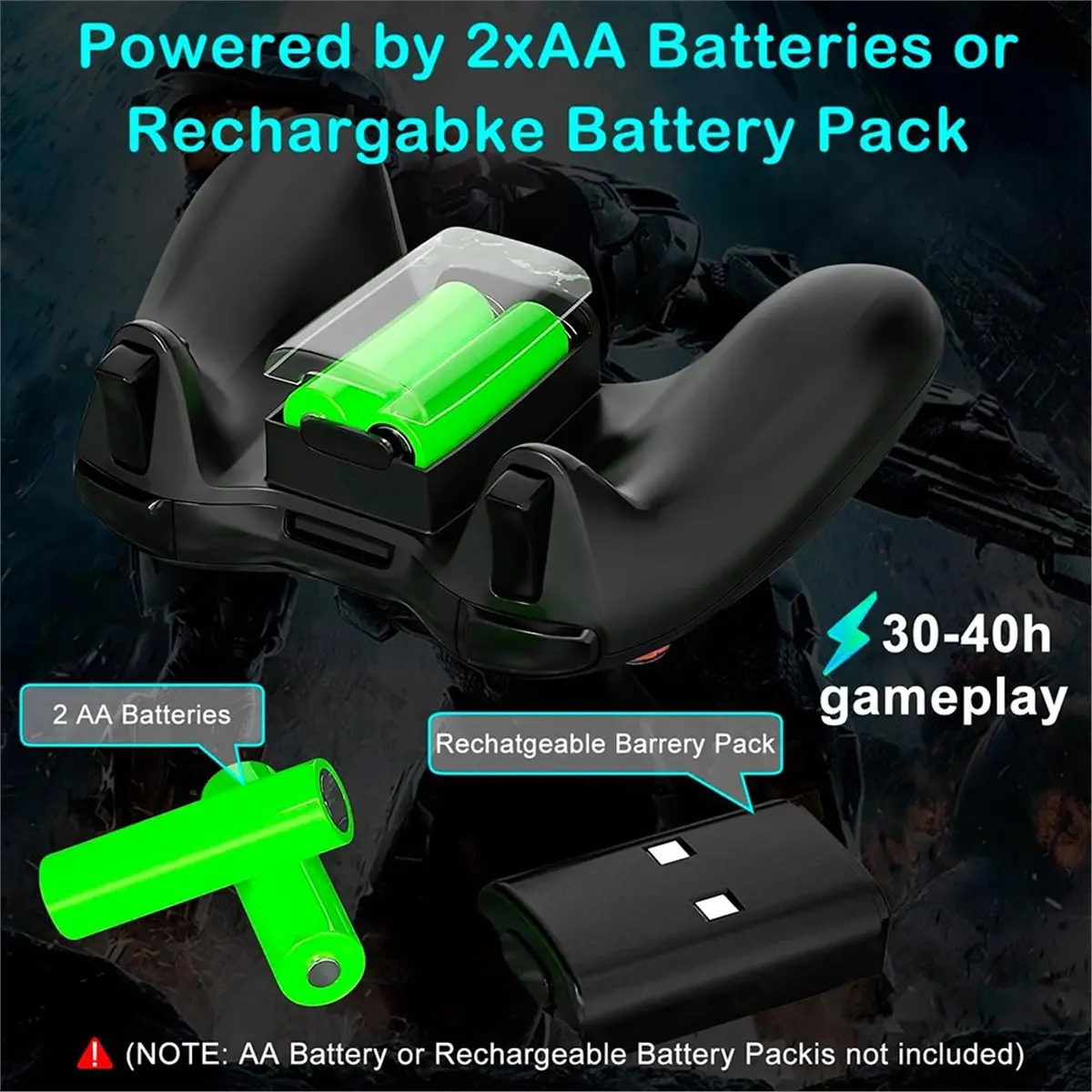 goodidea For Xbox 360 Controller, 2.4G Wireless Game Controller for Xbox 360 & Slim, PC Windows 11/10, No Drift Joystick