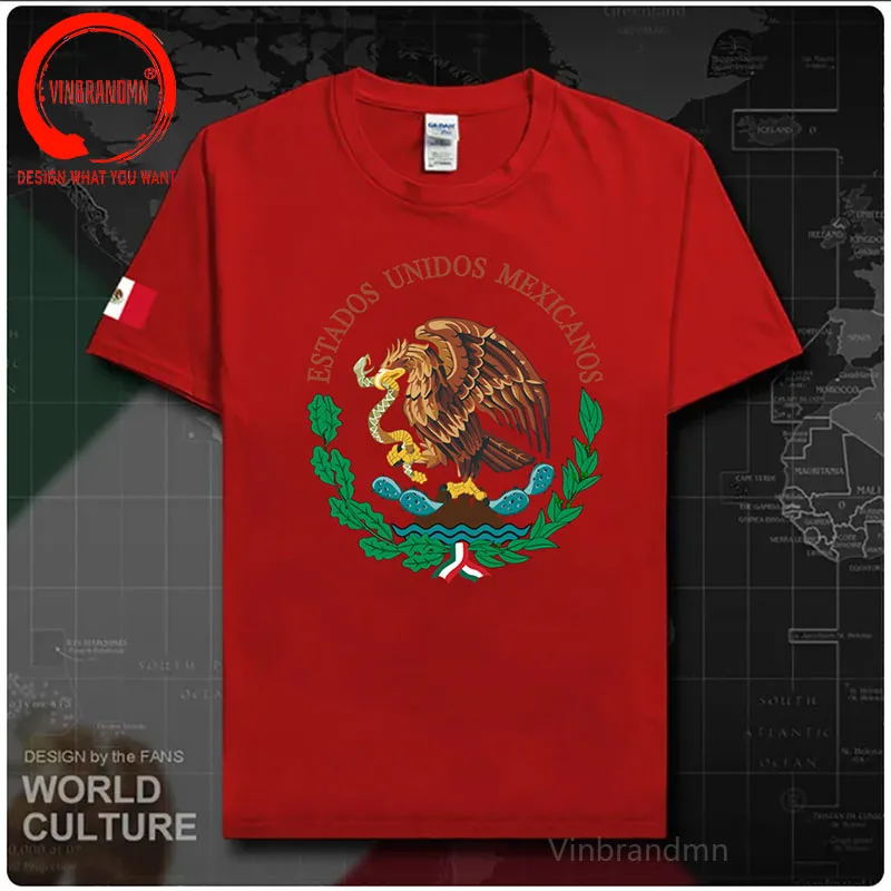 Mexico A Divine Eagle Holding A Snake In Its Beak T-Shirt United Mexican States Mexico T Shirt Men Harajuku Tee Shirt Streetwear