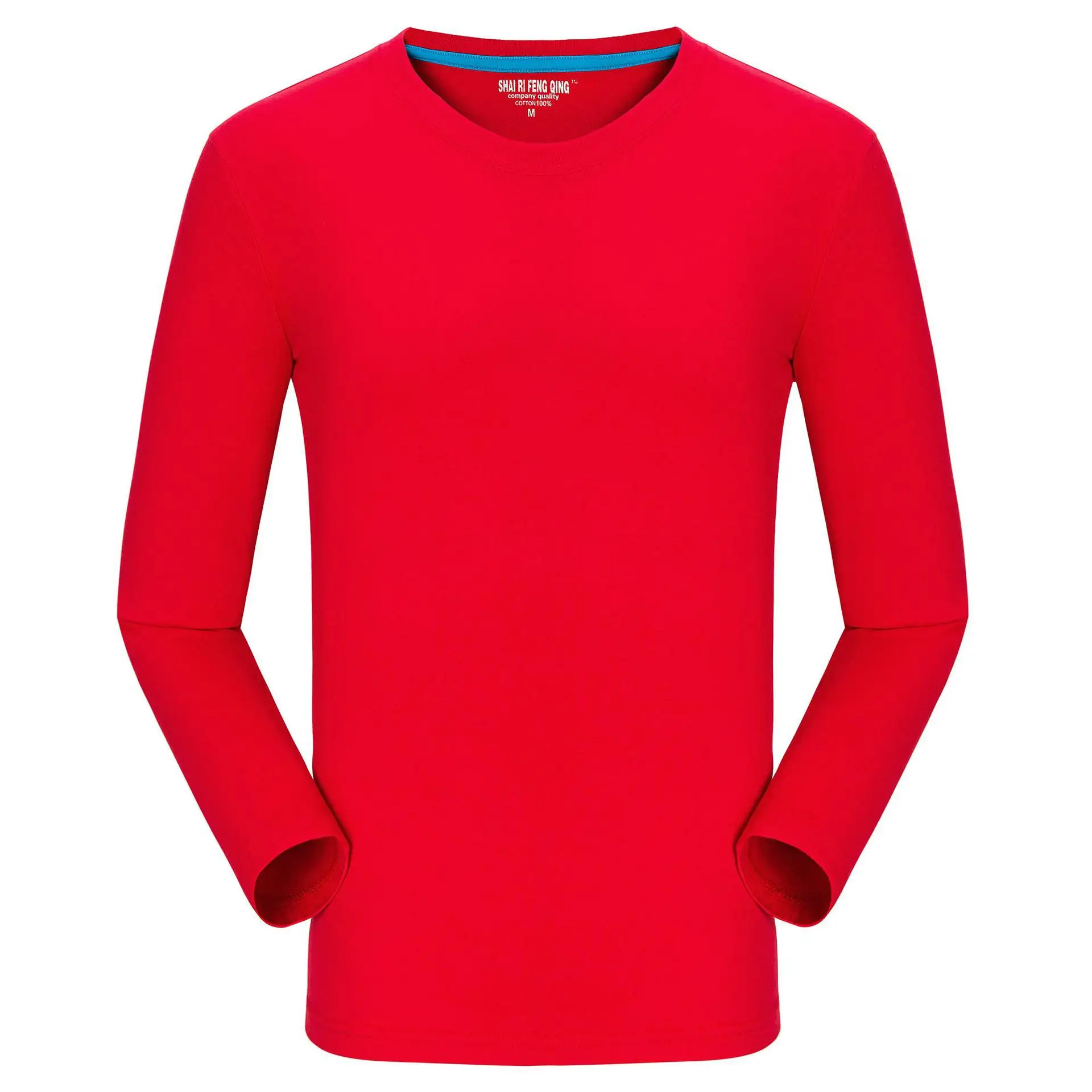 MRMT Brand New Men's T-Shirt 100% Cotton Tshirts Crew Neck Long Sleeve Men T Shirt Tops Tees for Male Pure Cotton Man Clothing image 3