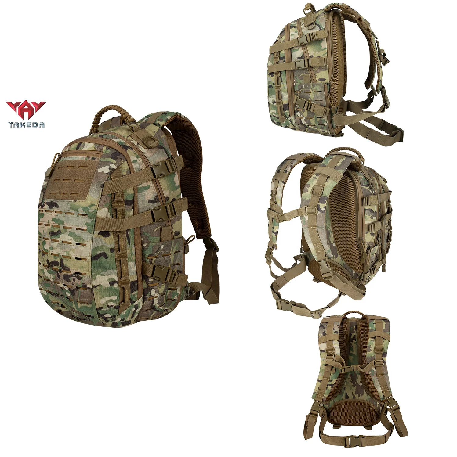 

YAKEDA Охотничий рюкзак Многофункциональный MOLLE Сумка с яйцом дракона второго поколения Водонепроницаемая износостойкая спортивная сумка через плечо