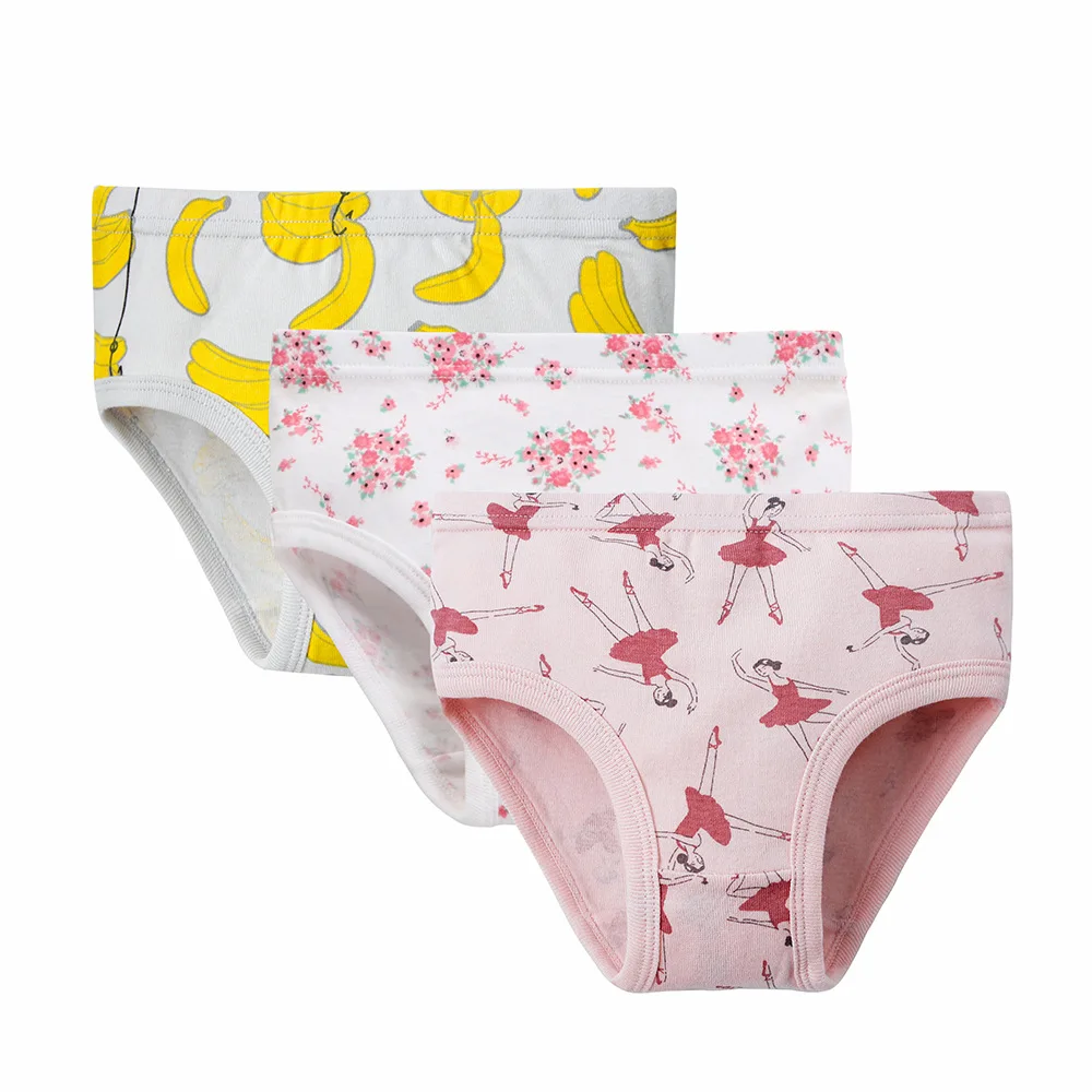 1/3/6/9 Pcs Kinder Mädchen Höschen 100% Baumwolle Weiche Hübsche Cartoon Einhorn Druck Unterwäsche Für Mädchen unterwäsche Boxer Atmungsaktiv – Detail 13