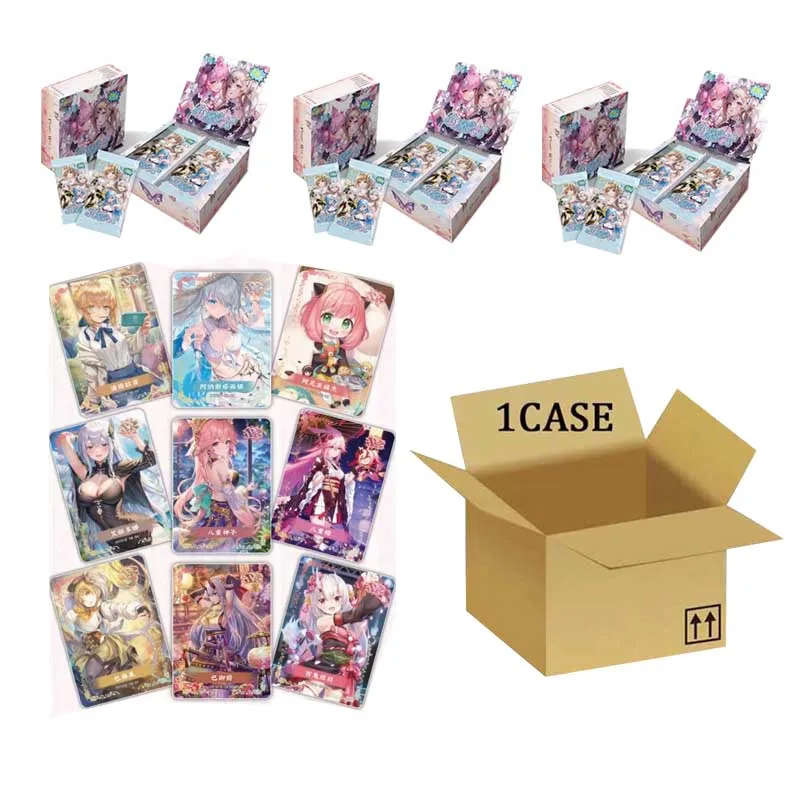 

Wholesales Goddess Story Collection Flower Girl Exciting Sexual Games Trading Anime Playing Acg Cards