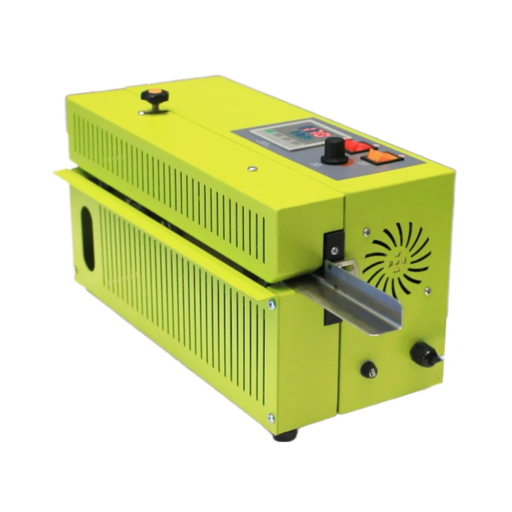 

Horizontal Continuous Plastic Bag Heat Sealing Machine Mini Band Sealer For Food Beverage