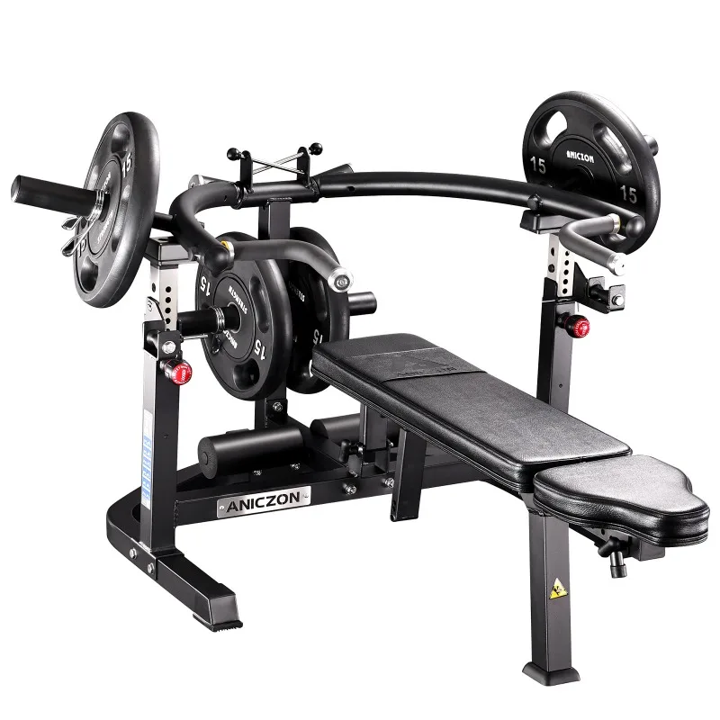Supine chest push training machine Commercial multi-functional supine sitting chest push equipment Half-frame chest expansion