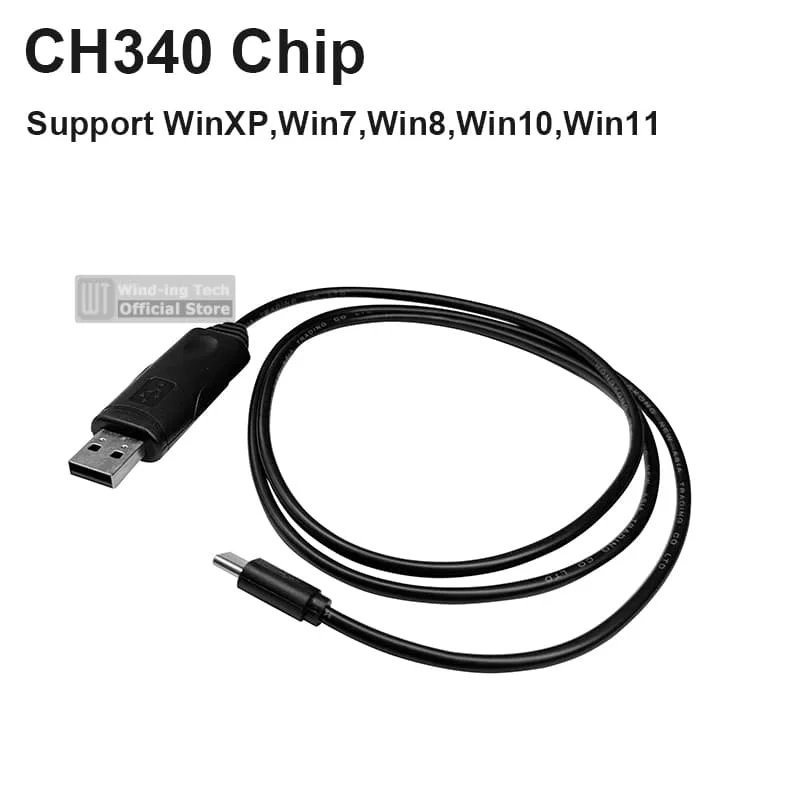 1/2/5PCS Original Iradio UV-98 Plus USB Programming Cable Type-C Interface CH340 Chip For UV99 R5000 RT880G R80 อุปกรณ์เสริมสำหรับวิทยุ
