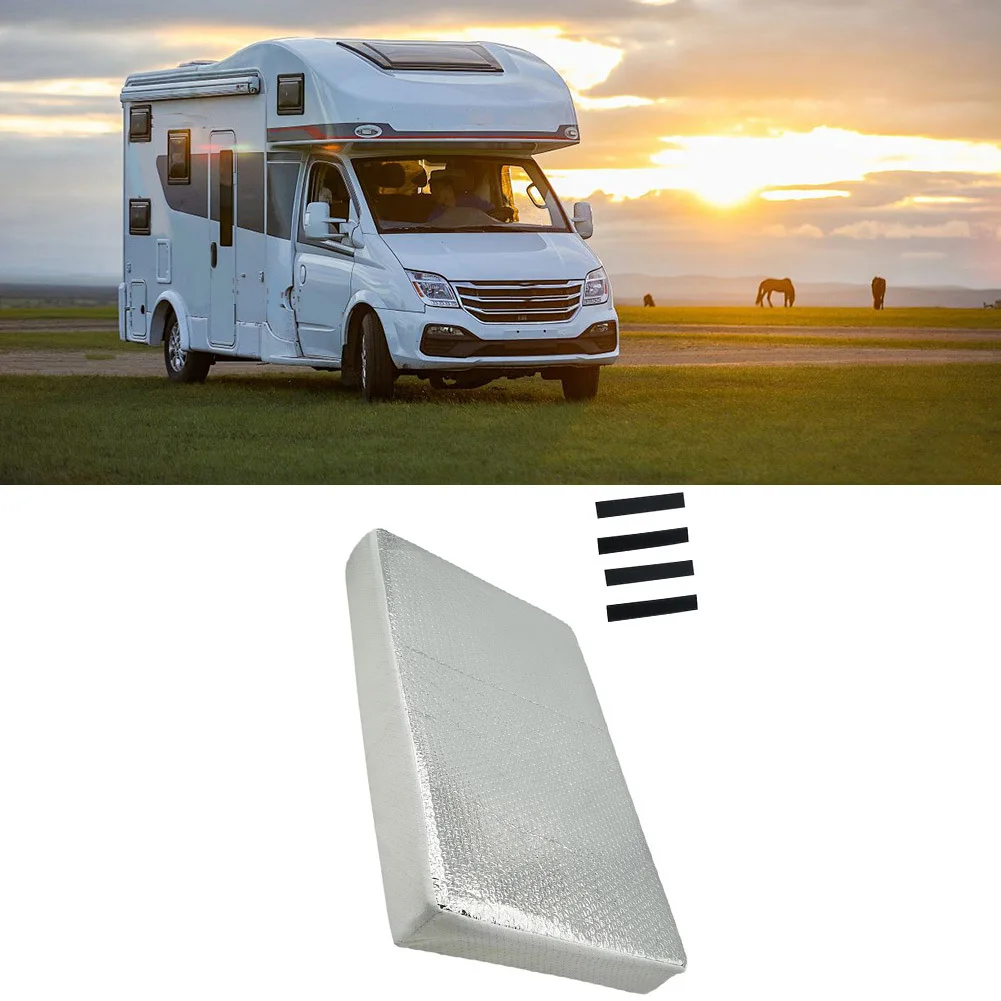 Waterproof Reflective Sunshade for RV Sunroof 14 in x 14 in x 3 in Mat Supports Airflow and Heat Barrier Function
