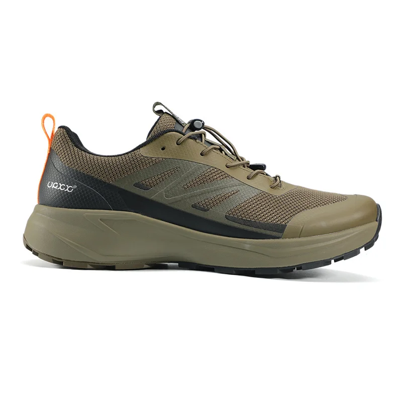 Trendy Luxury Brand Original Footwear Running Shoes Men Sports Hiking Trekking Camping Casual Sneakers Menshoes Outerwear Green