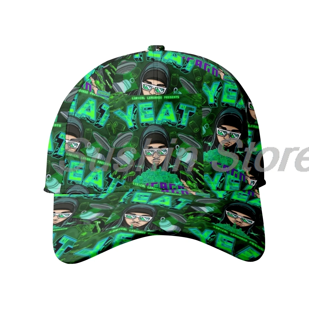 

Yeat Singer Merch Baseball Caps Women Men Trucker Hat Summer Outdoor Sprots Hats Sun Cap