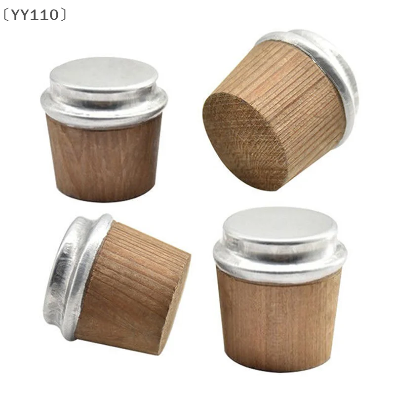 

〔YY110〕2 Pcs Wood Thermos Stopper Sealed Safe Durable Vacum Flask's Cork Plug Lid Cap Bottle Cork Plug Replace ​Kettle