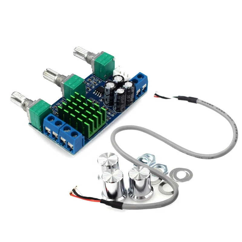 

XH-M567 TPA3116D2 Dual-channel Stereo High Power Digital Audio Power Amplifier Board Audio Power Amplifier Board 80W*2