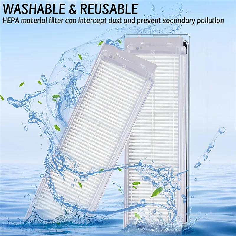 AC39-For Xiaomi Mijia STYTJ02YM MVVC01-JG Vacuum Cleaner Parts Viomi V2 PRO V3 SE Main Side Brush Hepa Filter