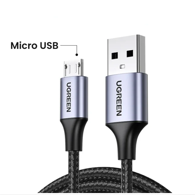 Ugreen Micro USB Cable Charger for Samsung Galaxy S7 S6 Fast Charging Mobile Phone Charger Cord for Tablet USB Cable Wire