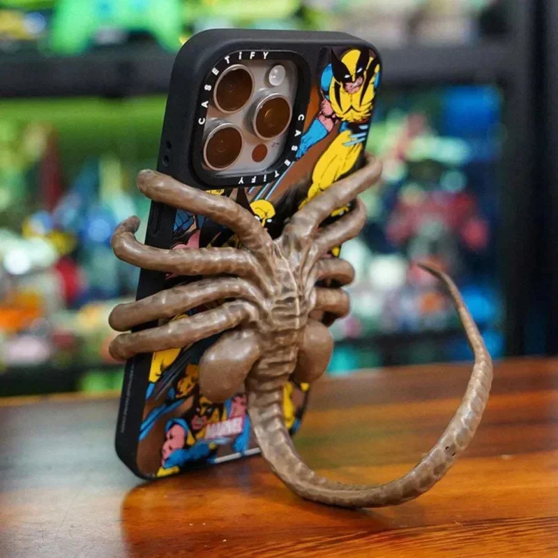 Creative Facehugger Phone Holder Alien Romulus Phone Holder Shape Design Creative Design Multi-functional Stable Support