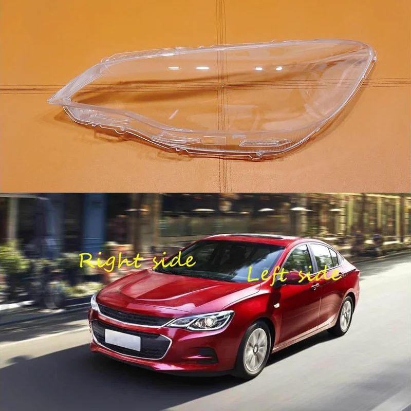 For Chevrolet  Cavalier 2016 2017 2018 2019 Car Headlight cover Headlamp Lens Auto Shell Cover