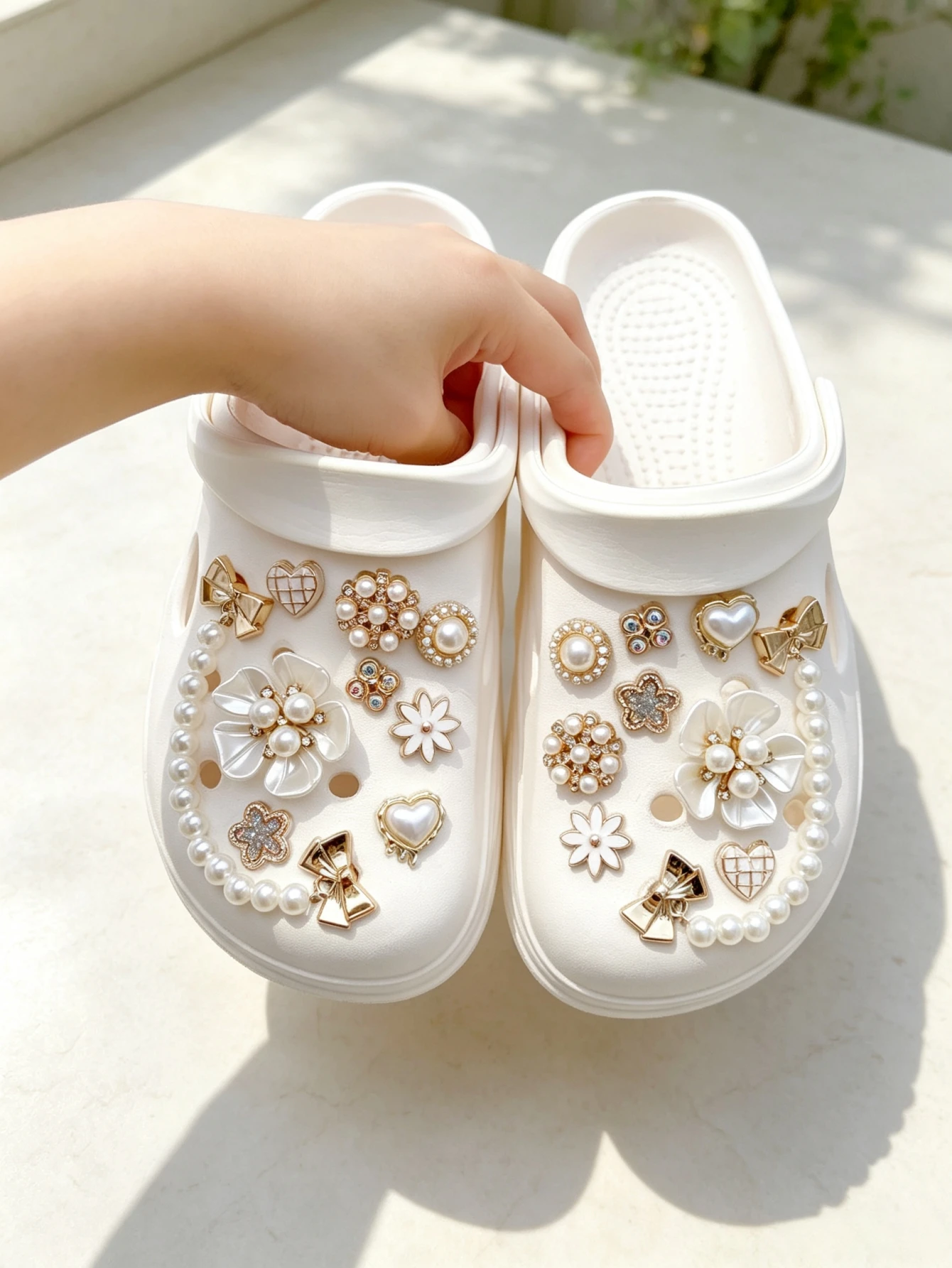 18-piece shoe decoration DIY casual shoe decoration - An interesting and versatile way to personalize your footwear