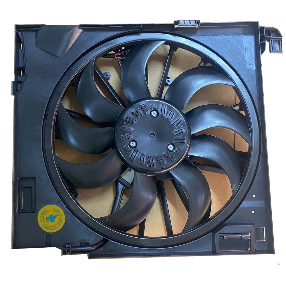 Electric Cooling Radiator Fan with Motor for Jaguar XF XJ XK XKR XJR 3.0 C2D24144 C2D38737 C2P17120 16026027