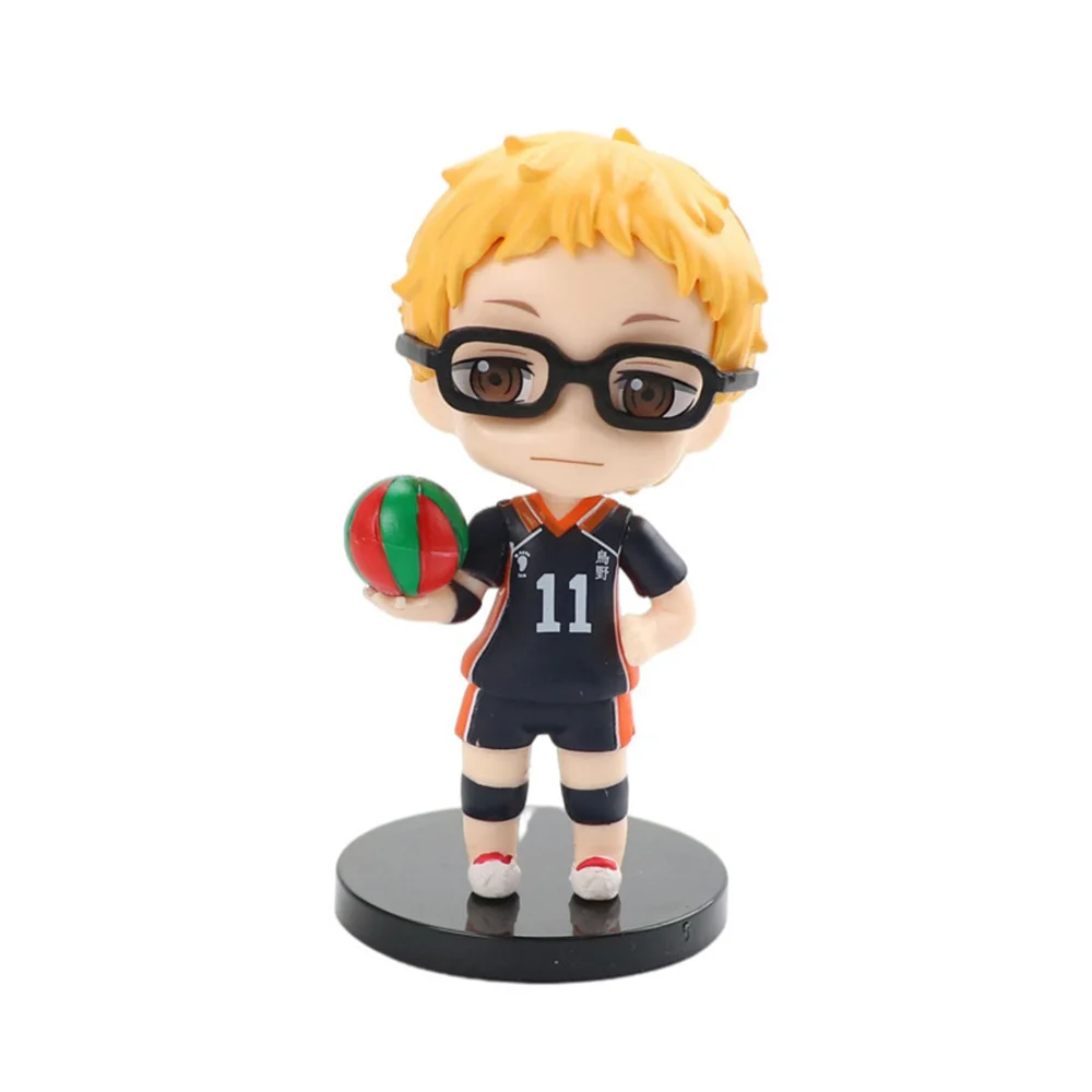 1 قطعة شخصيات الحركة Haikyuu نموذج اللعب هيناتا شويو تمثال أنيمي Q نسخة جميلة سيارة دمية الحلي ألعاب الطلاب الهدايا