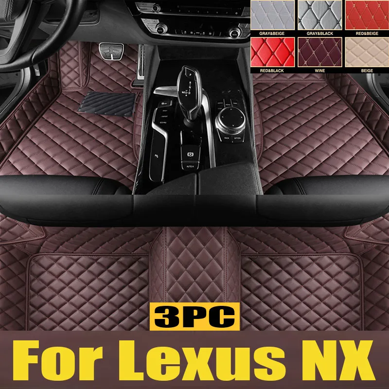 

For Lexus NX 2021 2020 2019 2018 2017 2016 2015 Car Floor Mats Carpets Auto trunk mat Protect For NX200 NX200t NX300 NX300h